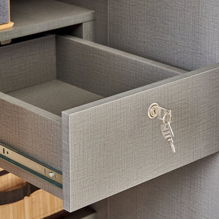Wardrobe for Home 3-Door Modern Look, Solid Build Quality and Timeless Home Elegance