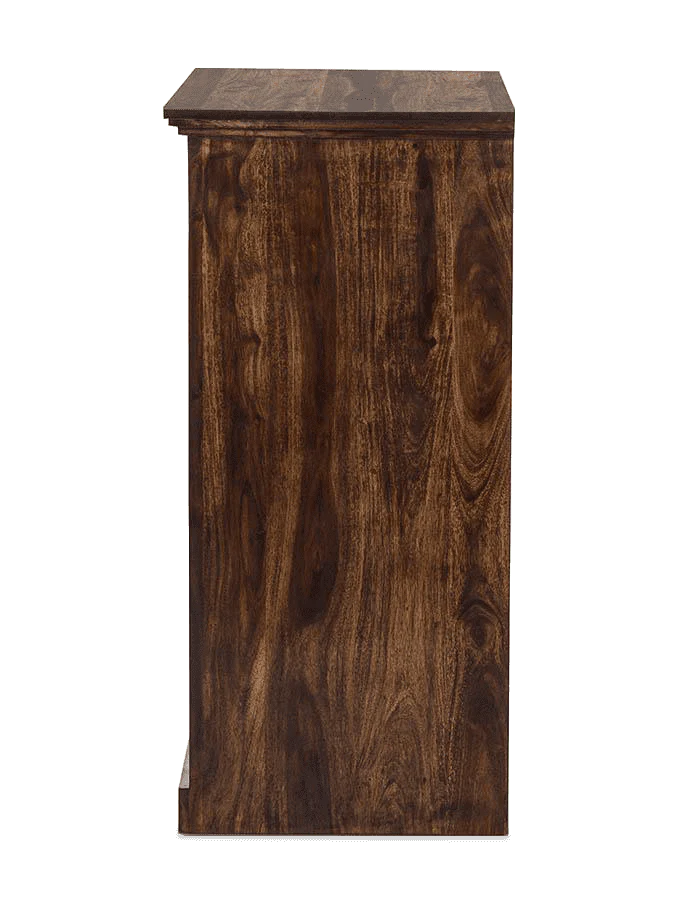 Wooden Bar Storage Cabinet Organizer and Modern Homes with Sturdy Build