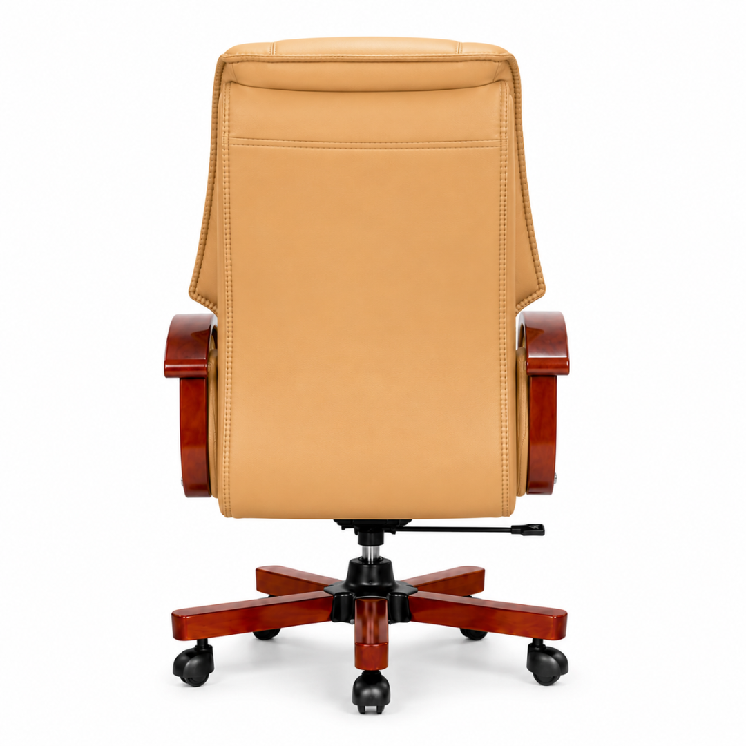 High Back Director Chair for office Modern Design Made in Plyboard with Leatherette & Recliner & Height Adjustable and Revolving Chair