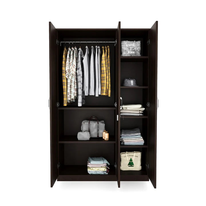 Wardrobe for Home Furniture – Modern Wooden Almirah for Home Interiors with Mirror