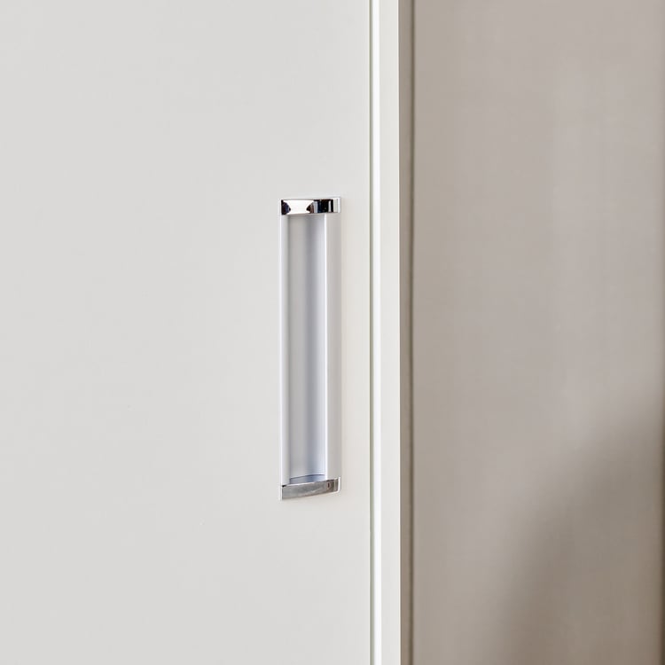 Wardrobe for Home 2-Door Modern Space-Saving Sliding Doors and Space-Efficient Internal Layout