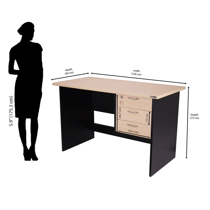 computer table office table study desk wooden table