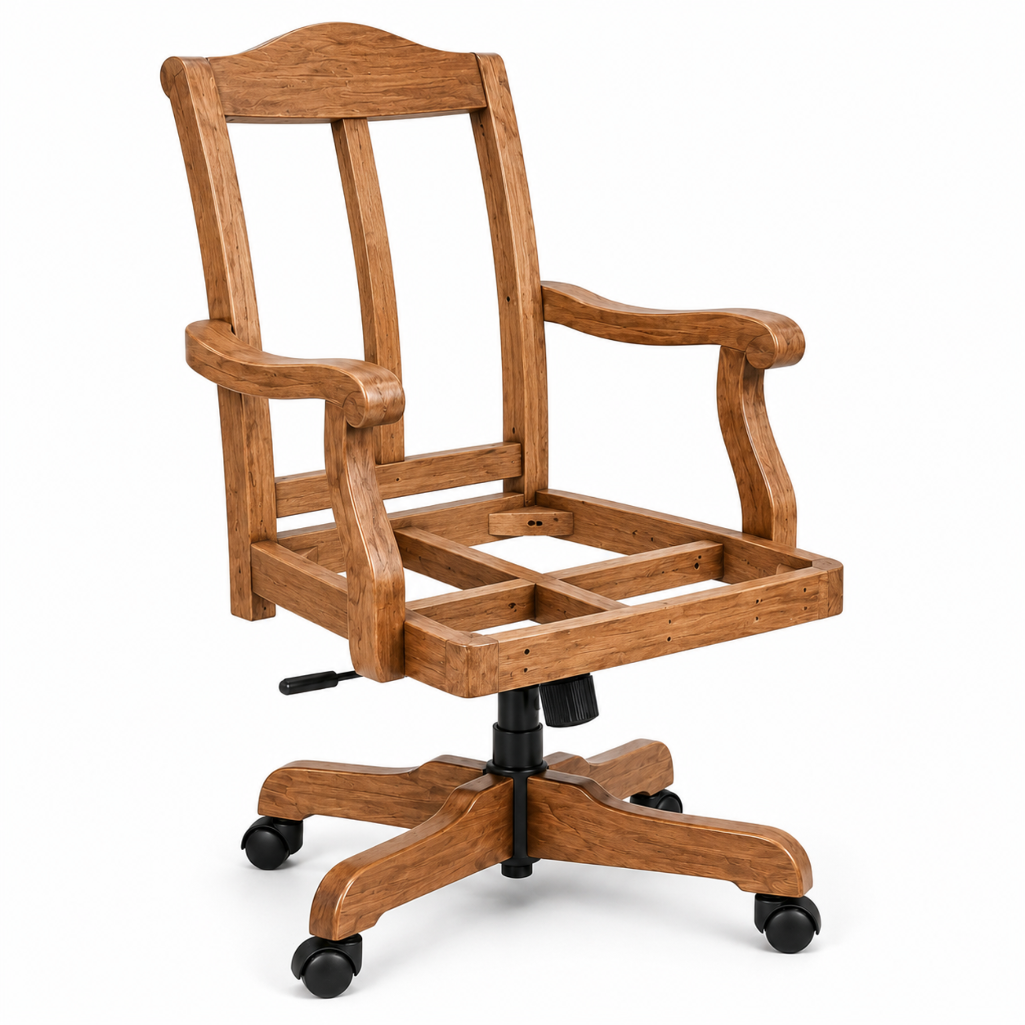 Director Chair for Royal office Furniture Luxury Premium Leatherette with Hand-carving Wooden