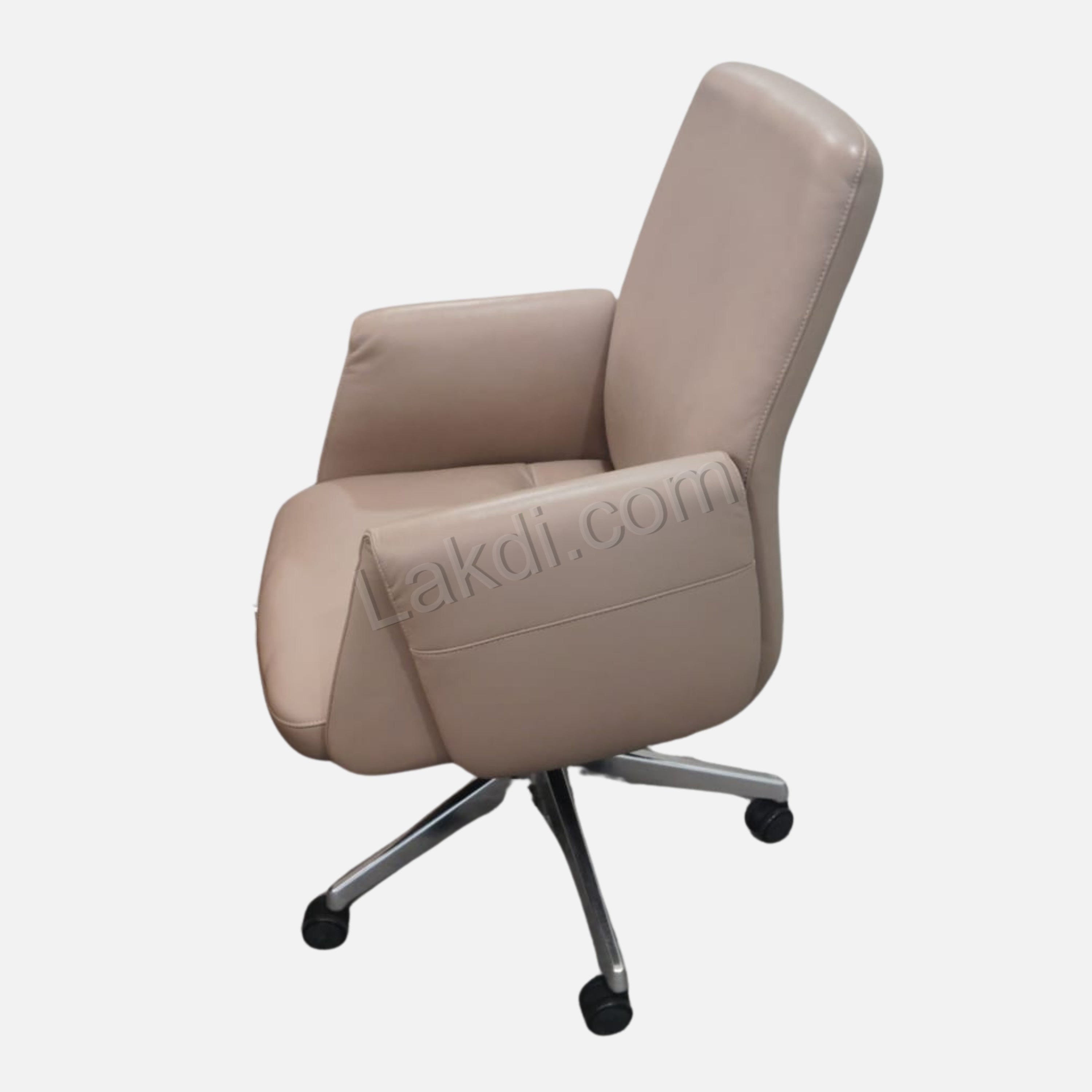 Ergonomic Executive Director Chair - Leatherette Upholstery and Height Adjustable with Swivel Base, & Comfortable Office Chair
