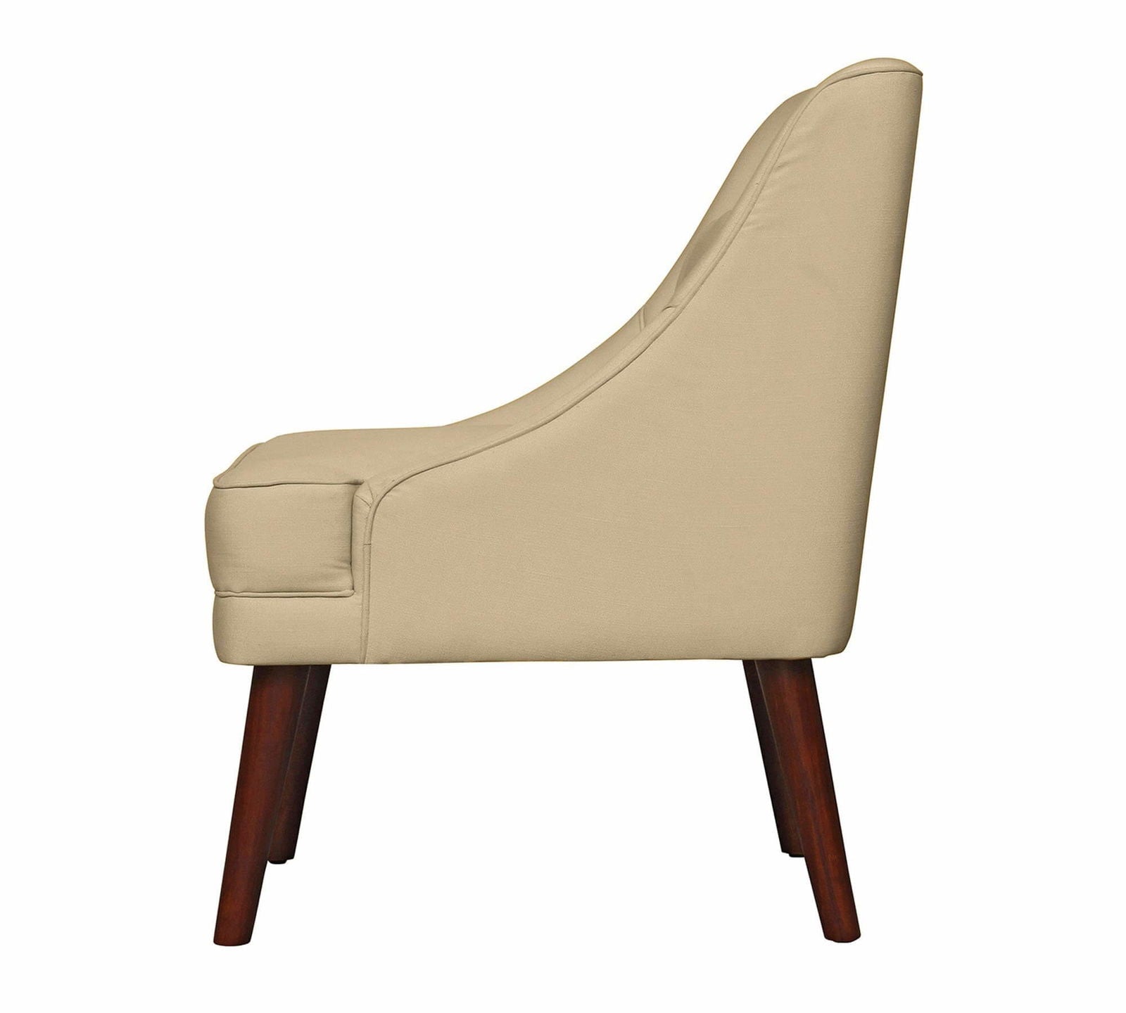 Accent Lounge Chair Upholstered in Leatherette -