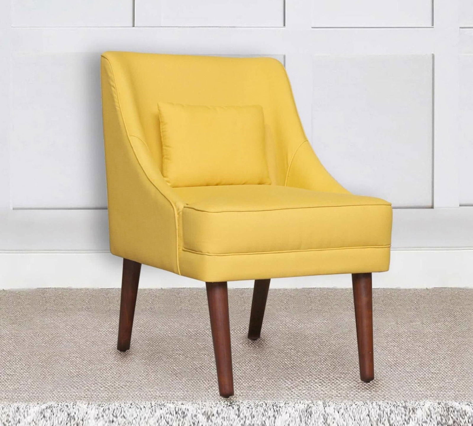 Accent Lounge Chair Upholstered in Leatherette -