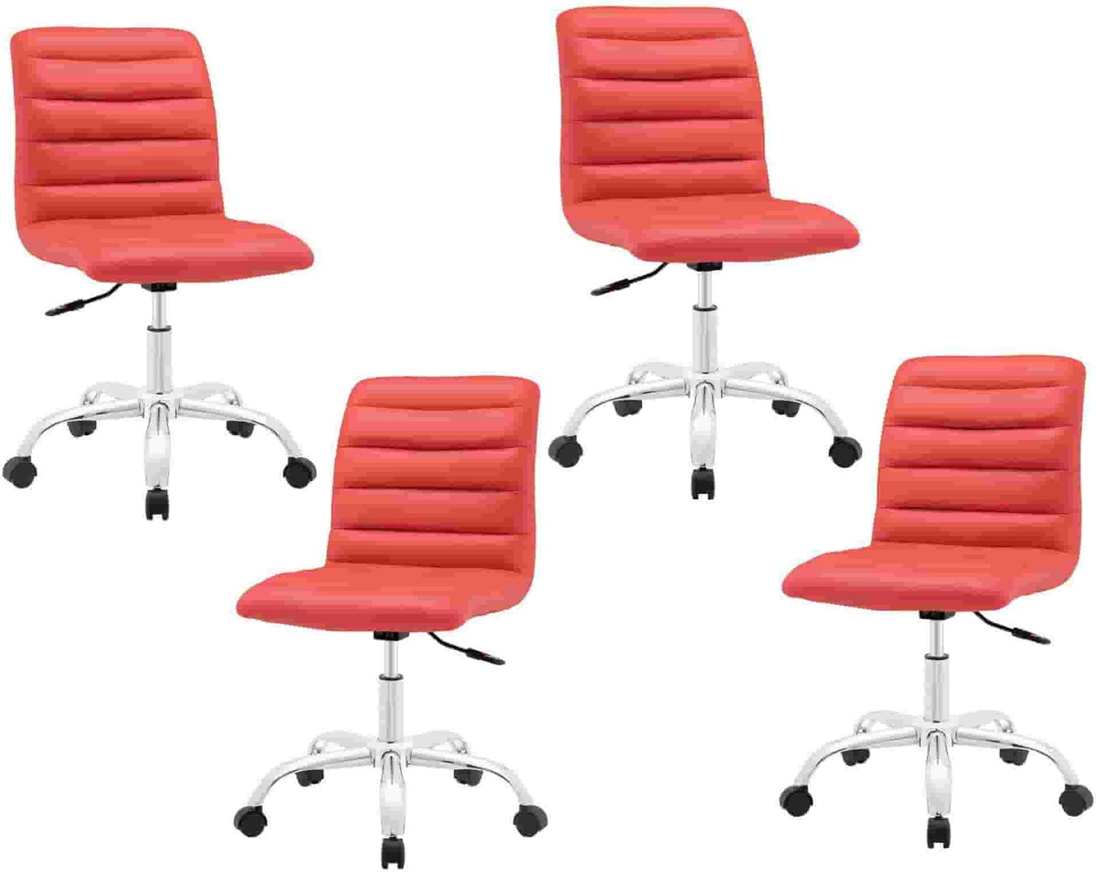 Adjustable Height Bar Stools With Metal Chrome Base Leatherette -