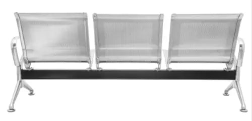 Airport Sofa 3 Seater Metal Chrome Finish Base -