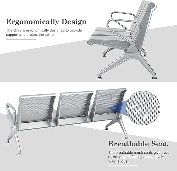 Airport Sofa 3 Seater & Reception Waiting Area Chair -