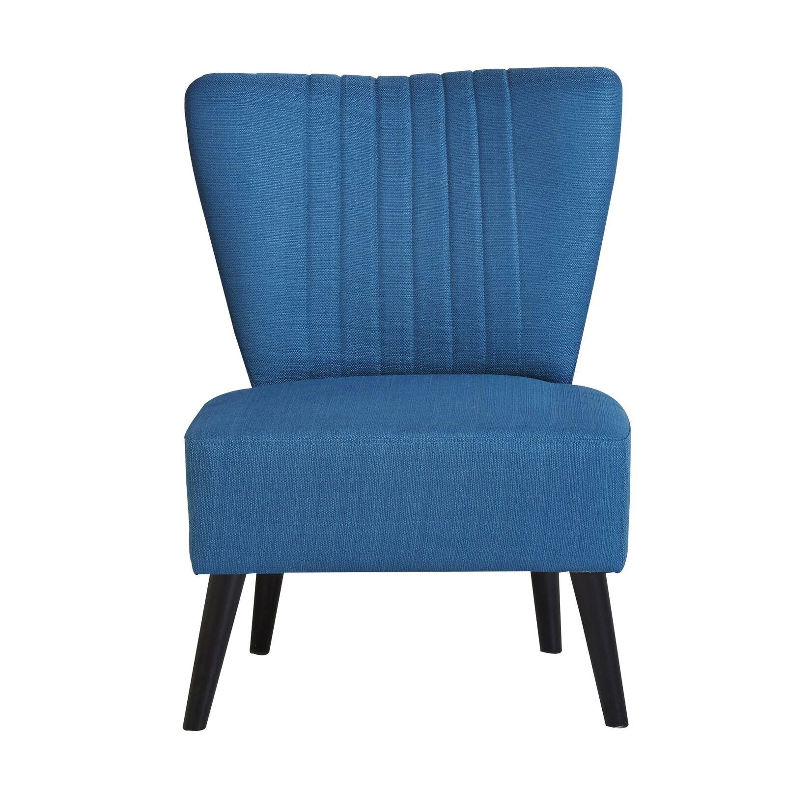 Armless Lounge Chair In Teak Wood -