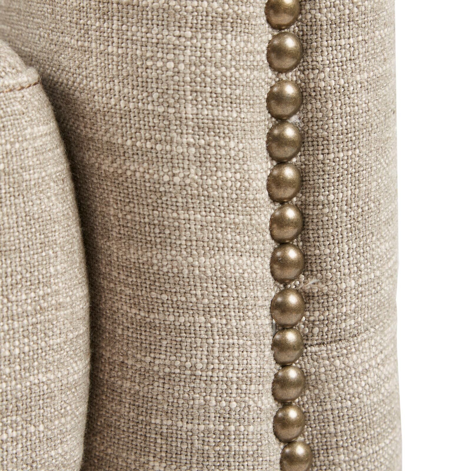 Armless Tufted Back Accent Chair -