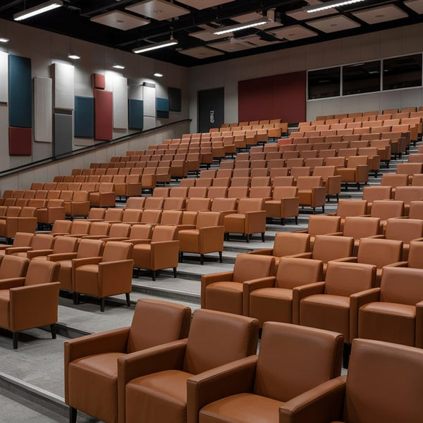 <b>Auditorium Furniture:</b> From plush seating to versatile arrangements, we deliver furniture that ensures comfort and style for large gatherings and events.