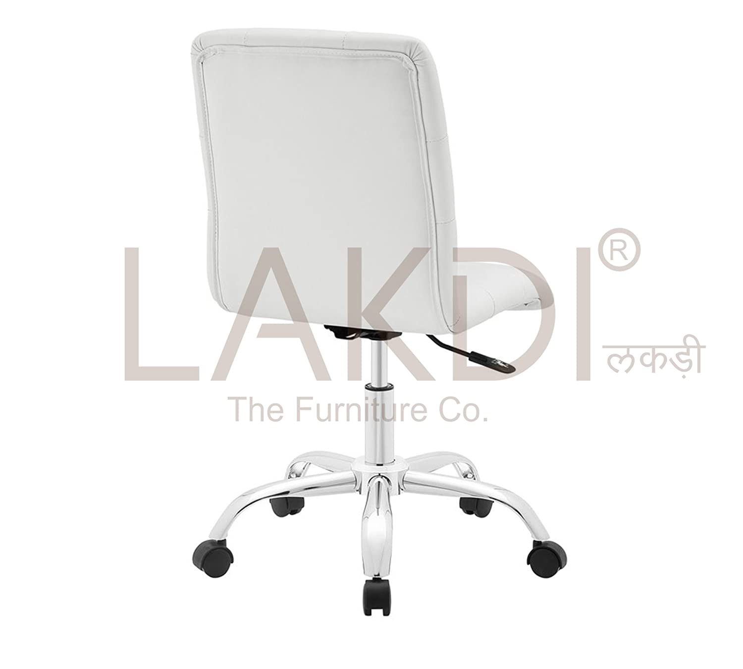Bar Chair Height Adjustable Nylon Wheel Base -