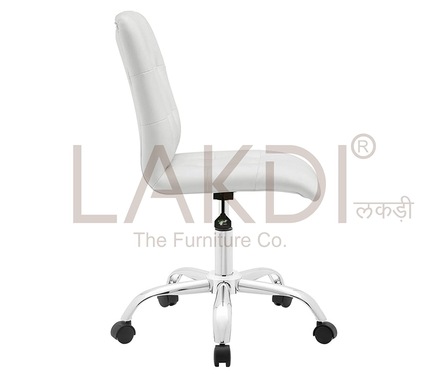 Bar Chair Height Adjustable Nylon Wheel Base -