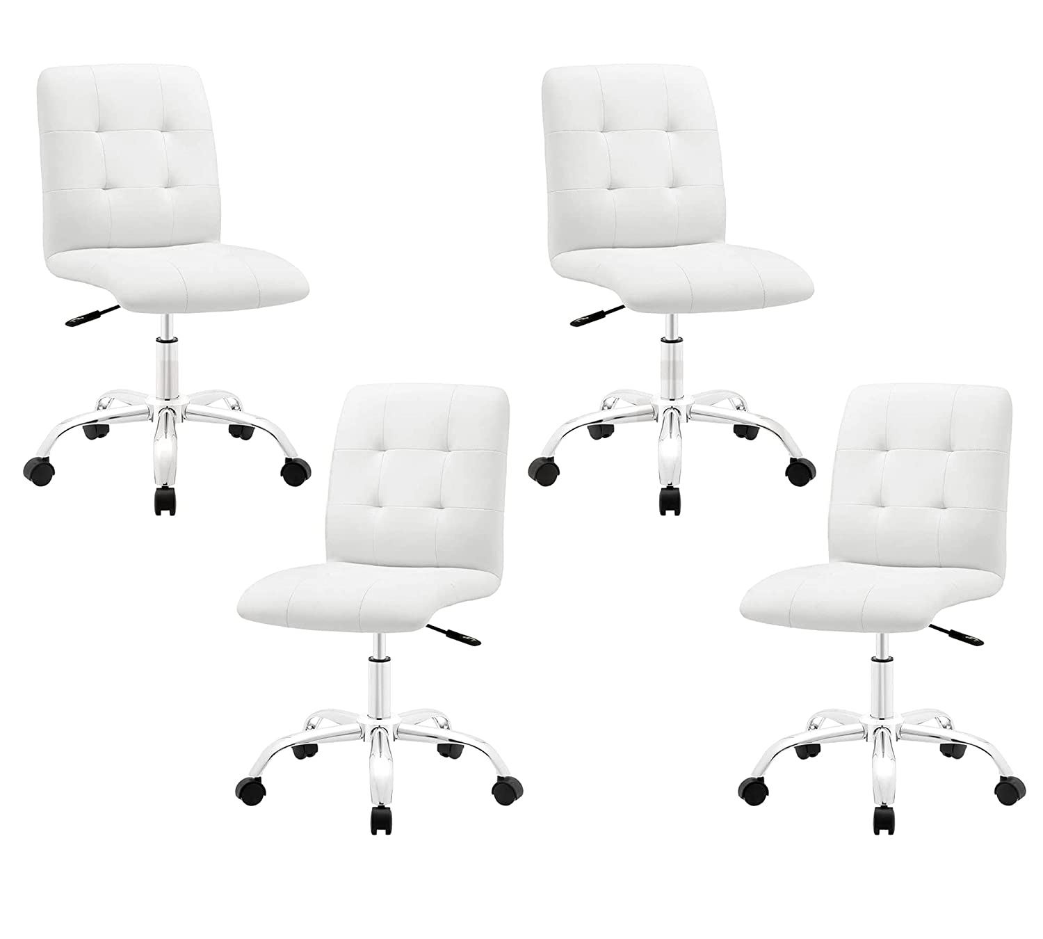 Bar Chair Height Adjustable Nylon Wheel Base -