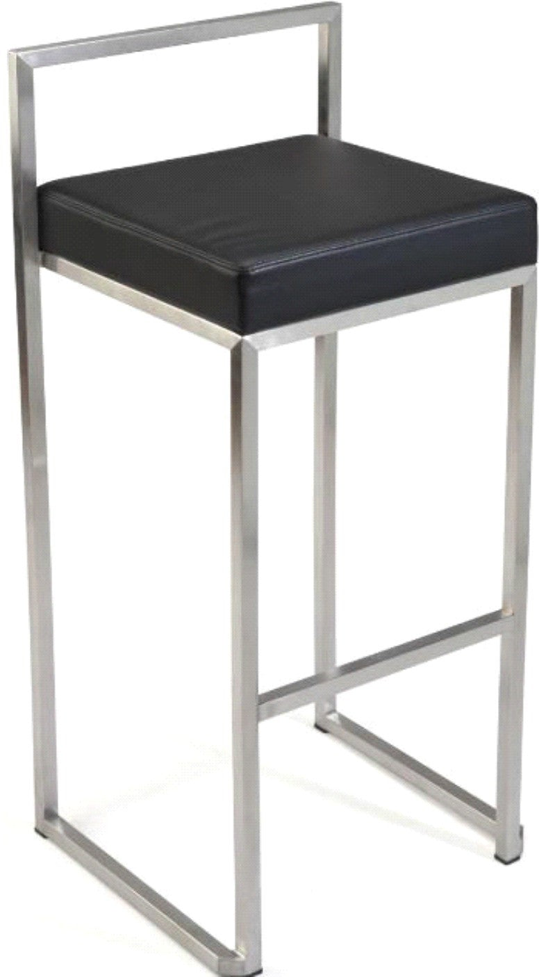 Bar Stool With Metal Frame Legs Base -