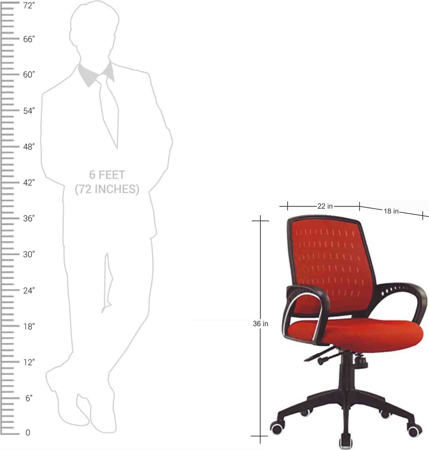 Best Ergonomic Office Chair Medium Back -