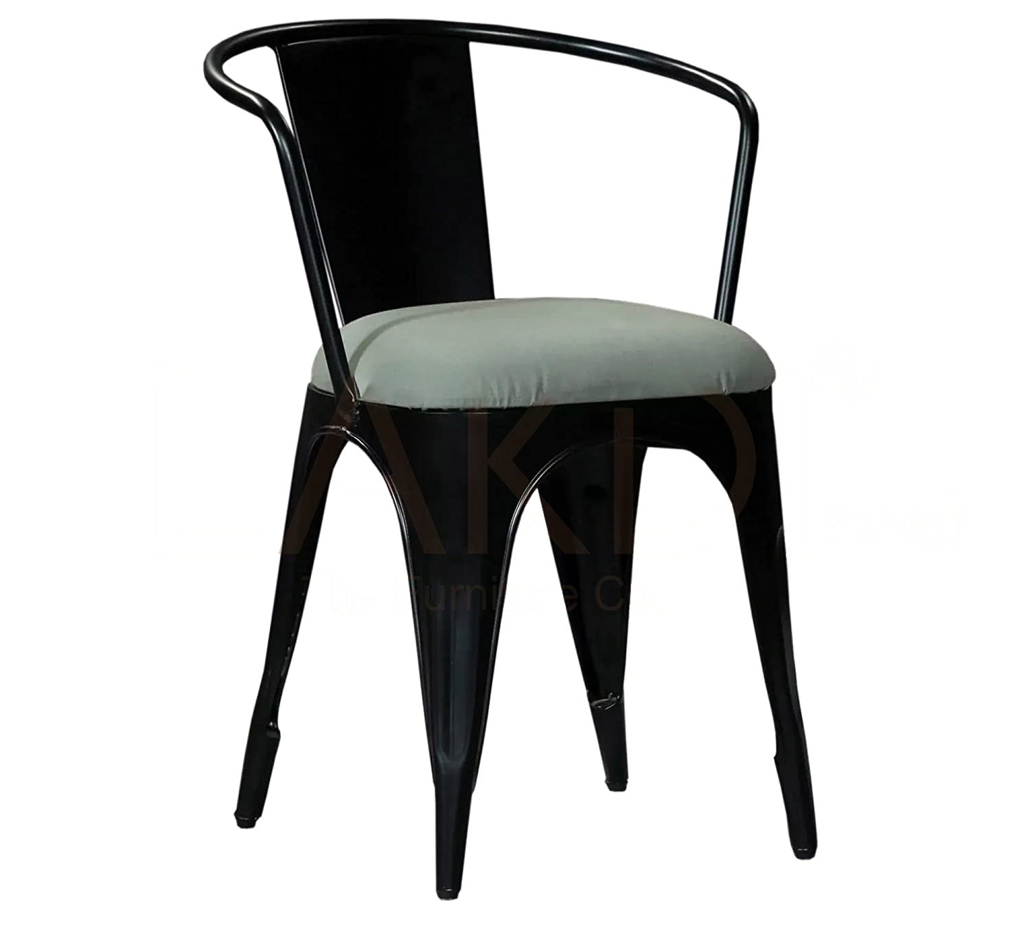 Cafe Chair With Metal Frame Legs Base -