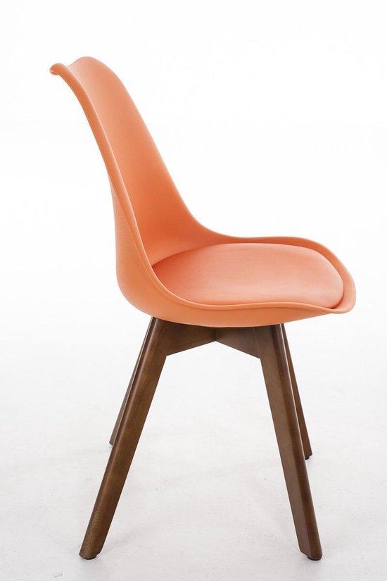 Cafe Chair in Black Legs Base PP Molded -
