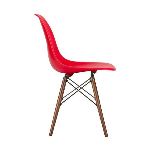 Cafe Chair in Wooden Legs Base -