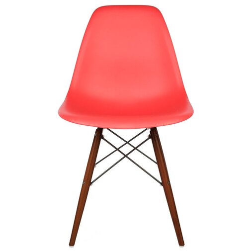 Cafe Chair in Wooden Legs Base -
