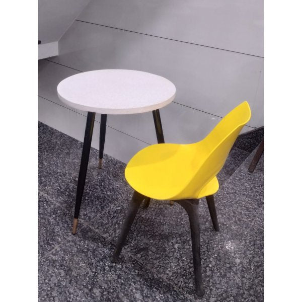Cafe Chair in Wooden Legs Base -