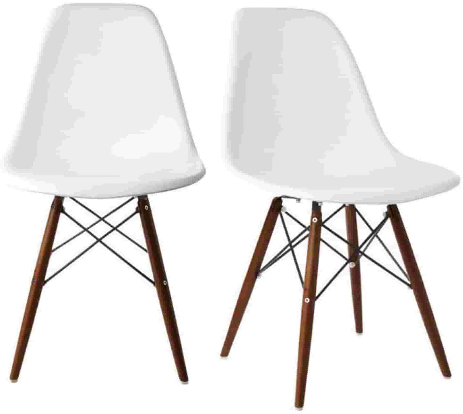 Cafe Chair in Wooden Legs Base PP Molded -