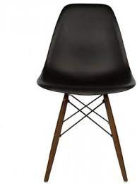 Cafe Chair in Wooden Legs Base PP Molded -