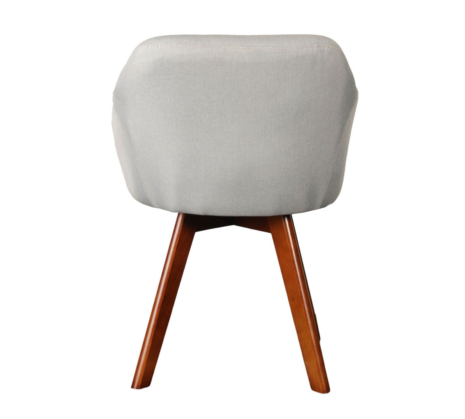 Cafe Lounge Accent Chair in Solid Wood Frame -