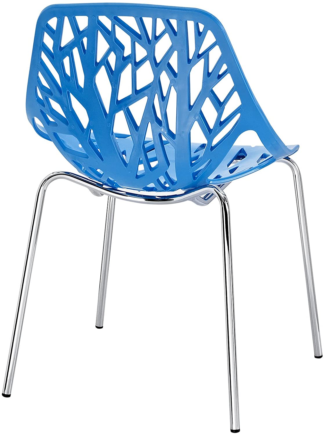 Cafe Outdoor Chair in Metal Legs Base Designer -