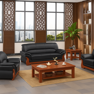 Luxury 3-Seater Sofa with Sturdy Wooden Frame, Premium PU Polish & Elegant Leatherette Upholstery – Modern Comfort & Style for Living Room