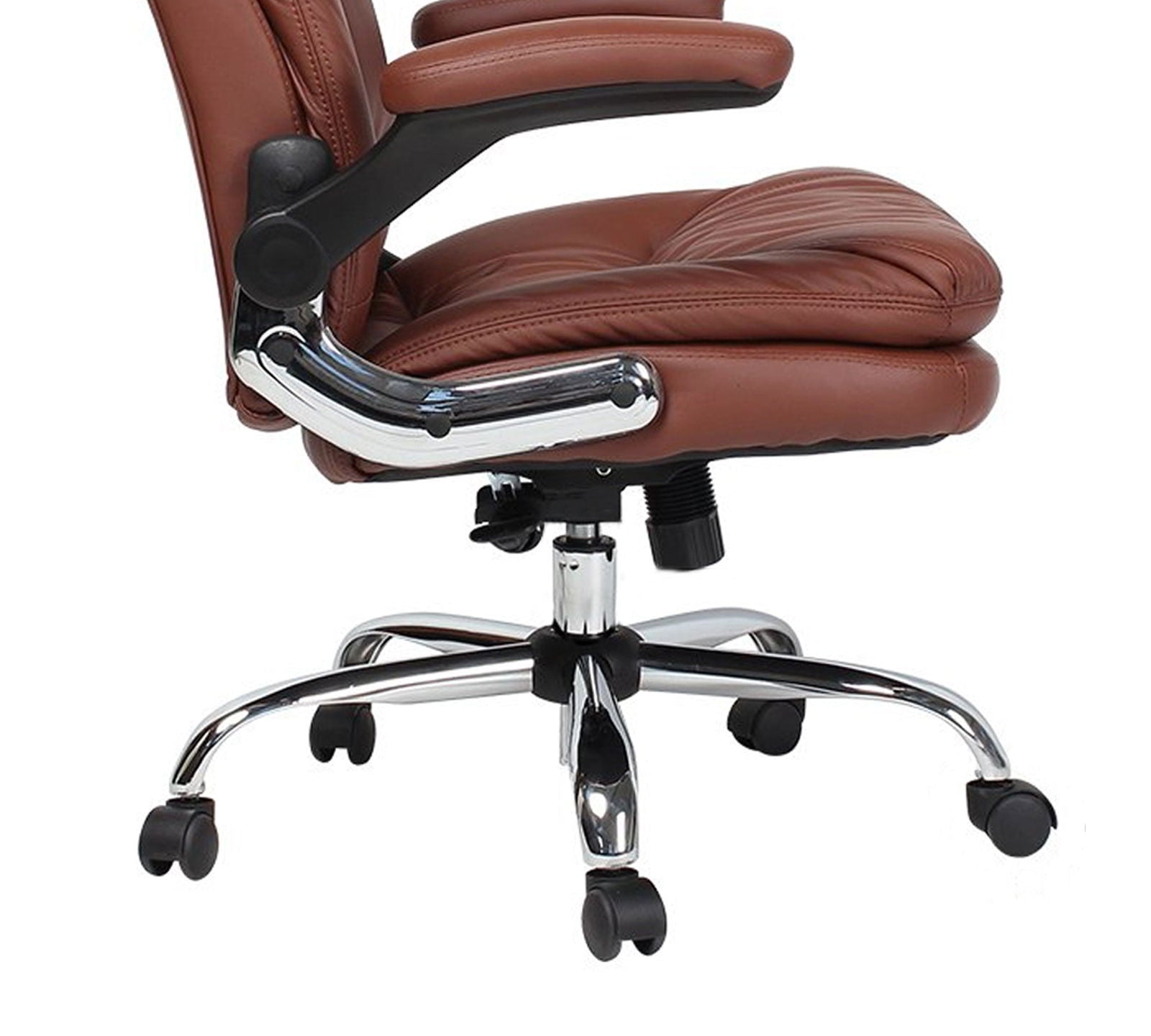Comfortable Director Chair with Adjustable Armrest -