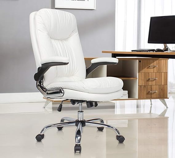 Comfortable Director Chair with Adjustable Armrest -