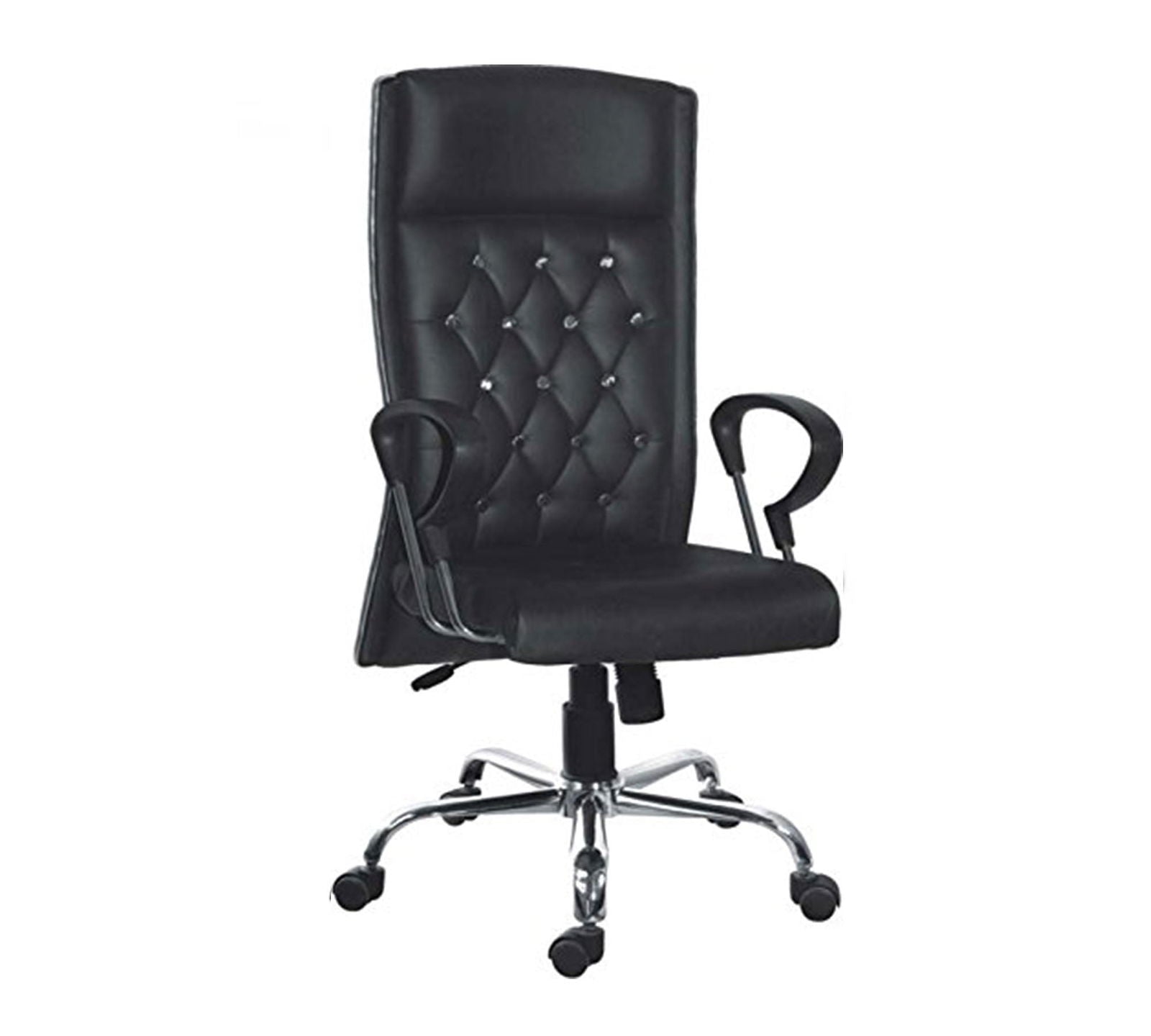 Comfortable Director Chair with Chrome Base -