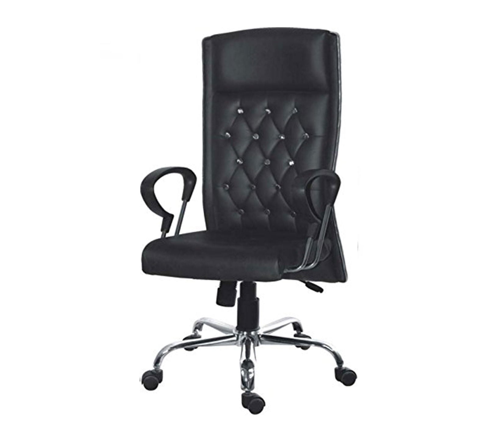Comfortable Director Chair with Chrome Base -