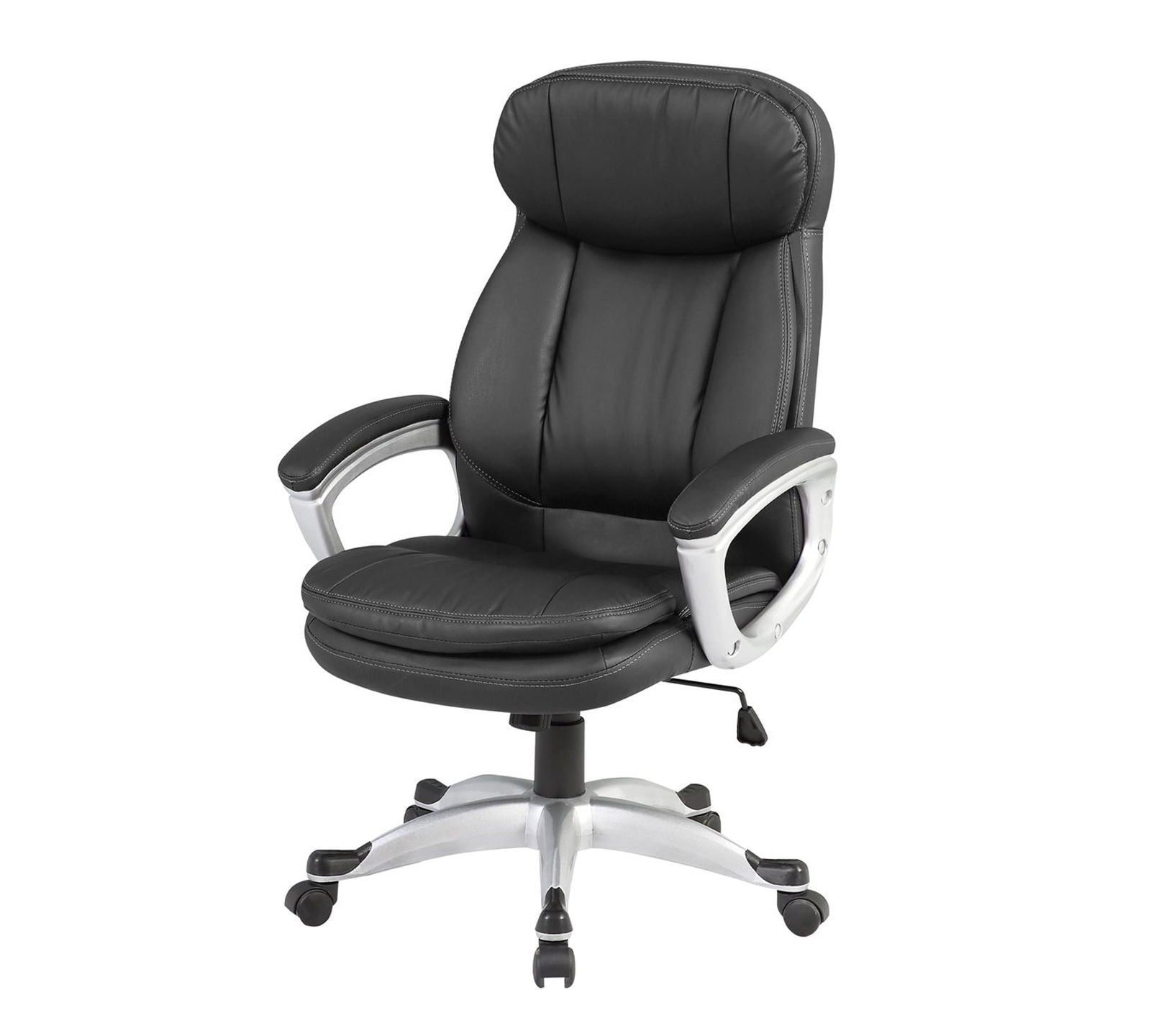 Comfortable Director Chair with Height Adjustable Aluminum Base -