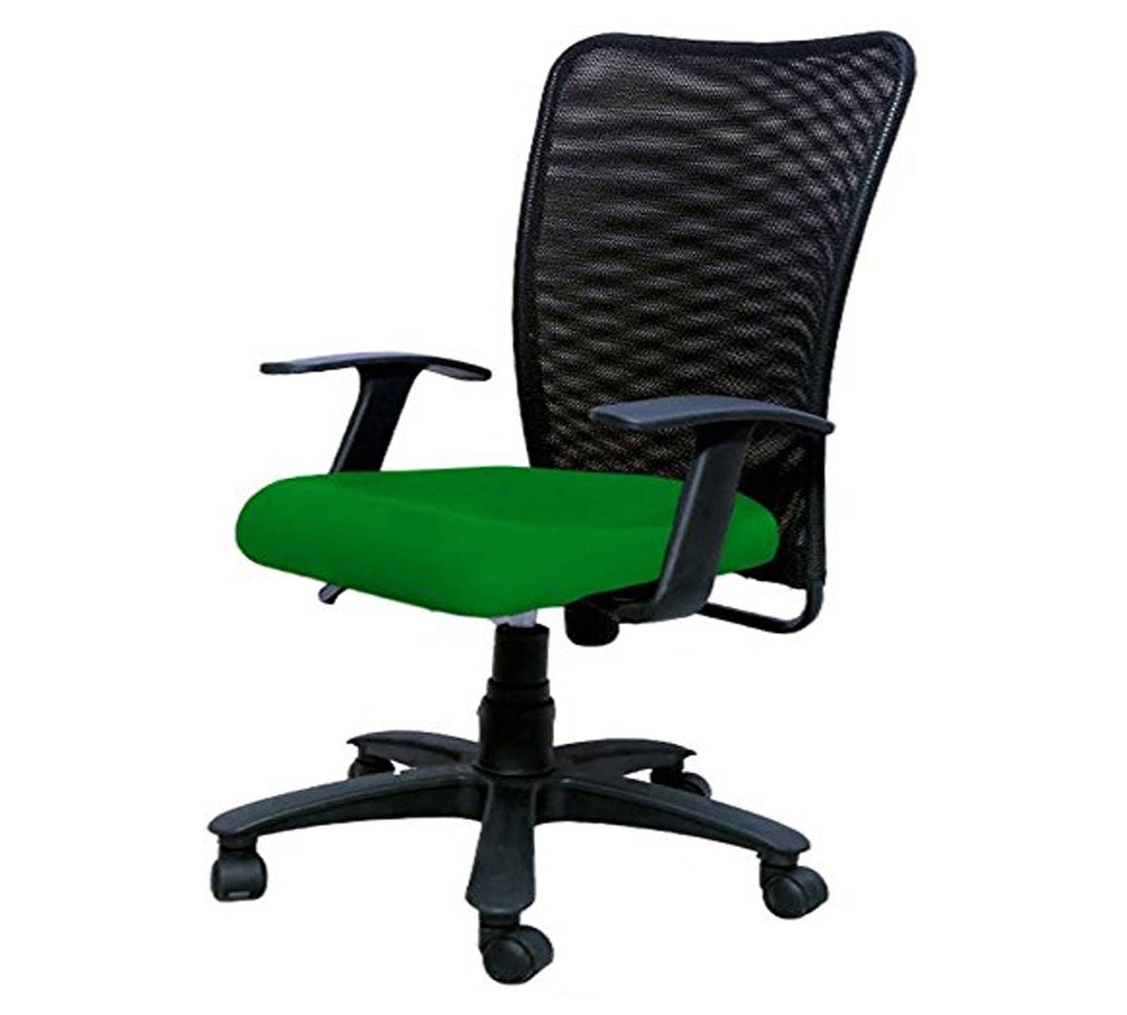 Comfortable Executive Office Chair with Height Adjustable Nylon Base -