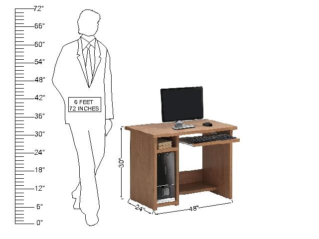 computer table office table study desk wooden table
