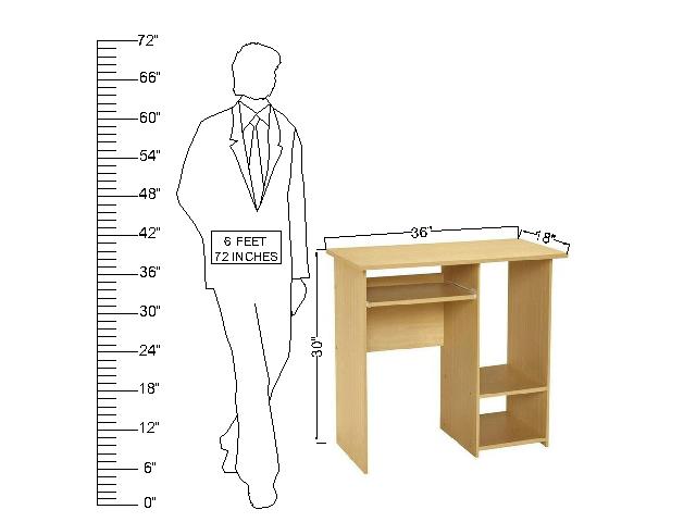 computer table office table study desk wooden table