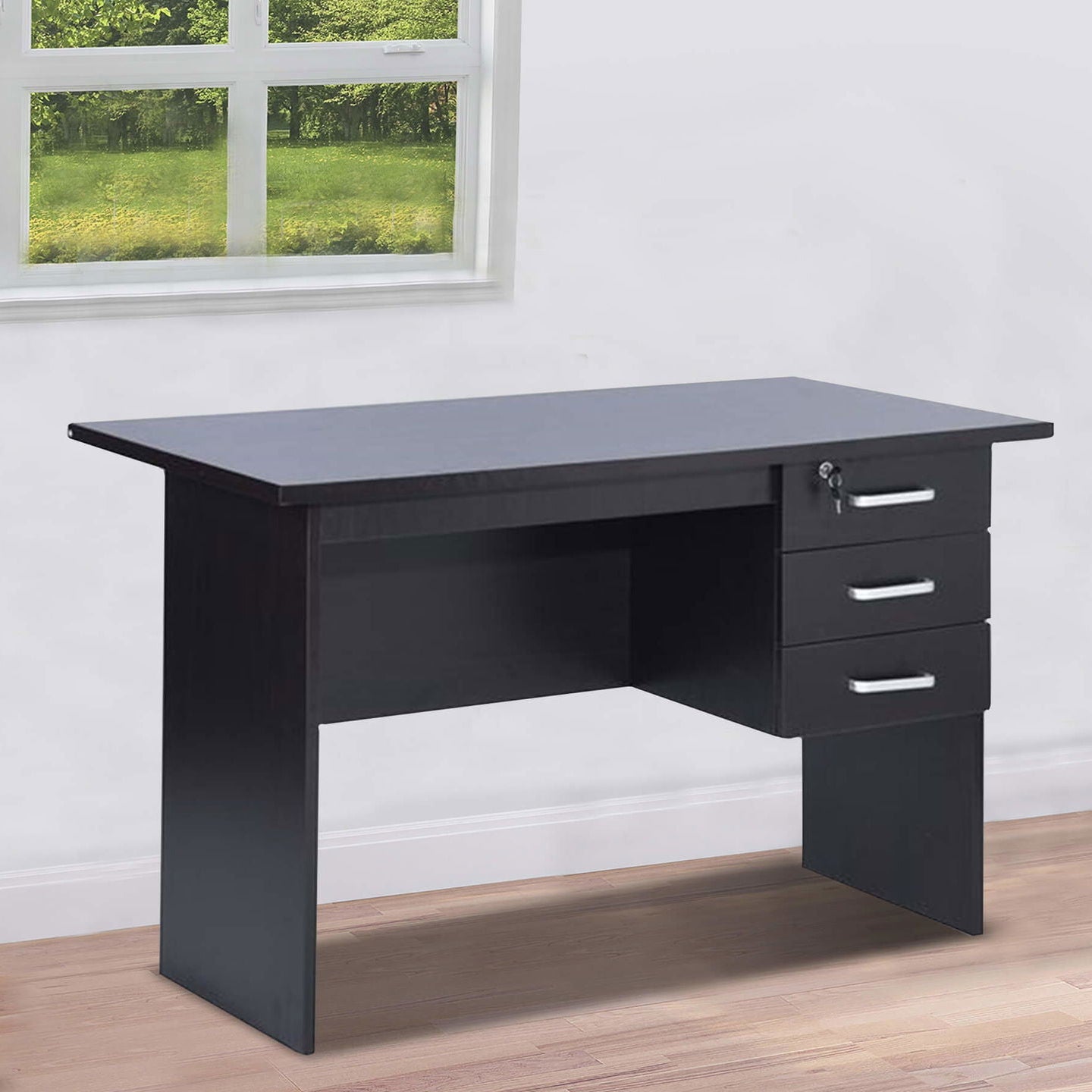 Executive writing desk with premium office styling