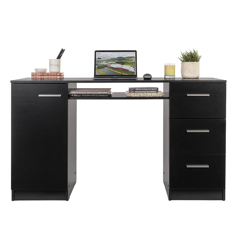 computer table office table study desk wooden table
