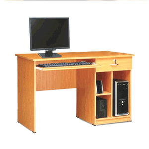 Computer Table with Keyboard Tray & Side Drawer