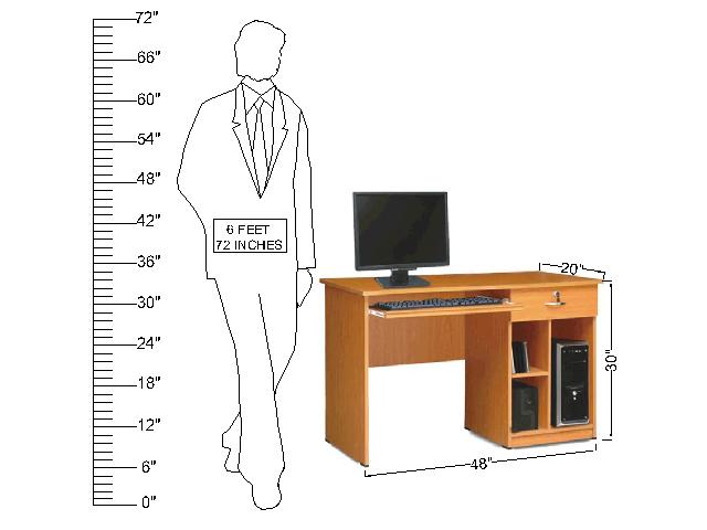 computer table office table study desk wooden table
