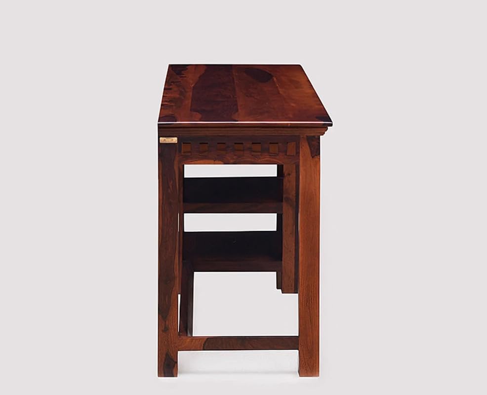 Home & Office Computer Table with Keyboard Tray and Side Drawer