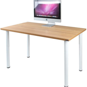 Computer Table with Powder Coated Metal Frame