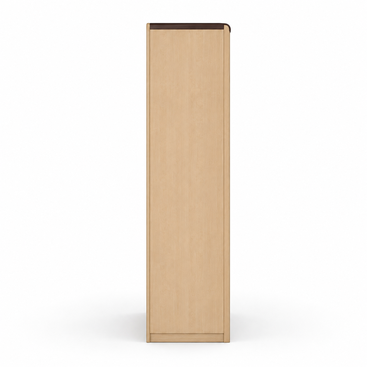 Modern 5 Door Storage Cabinet with Open Bookshelves, 2 Drawers, Glass Door Sections and Closed Storage for Home Office
