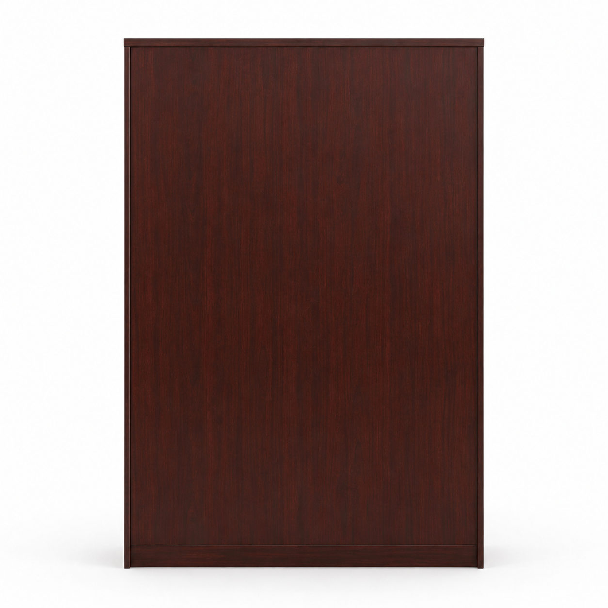 Modern 3 Door Bookcase with Open Shelves and Lower Drawer Storage, Tall Wooden Display Cabinet for Home Office, Study and Living Room