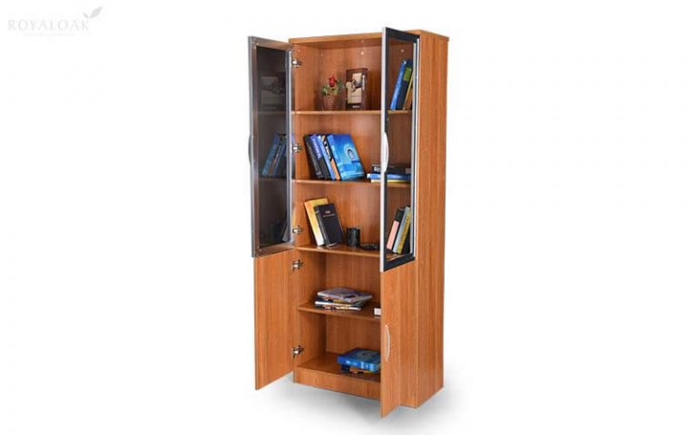 Wooden Filing Storage, Book Shelf Cabinet