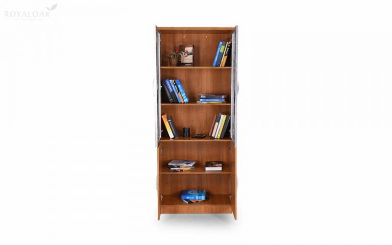 Wooden Filing Storage, Book Shelf Cabinet