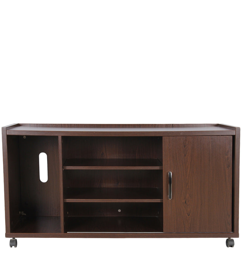 Wooden Storage Cabinet with Castor wheel